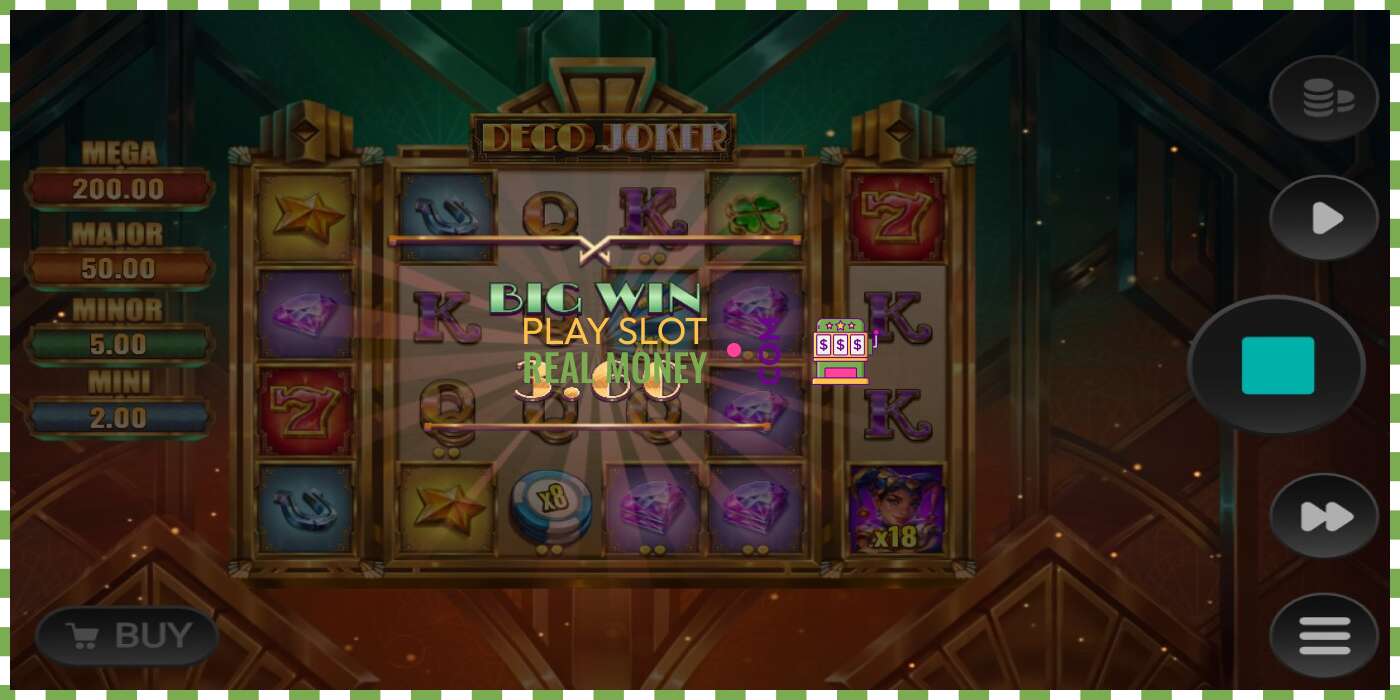 Slot Deco Joker por dinheiro real, foto - 2