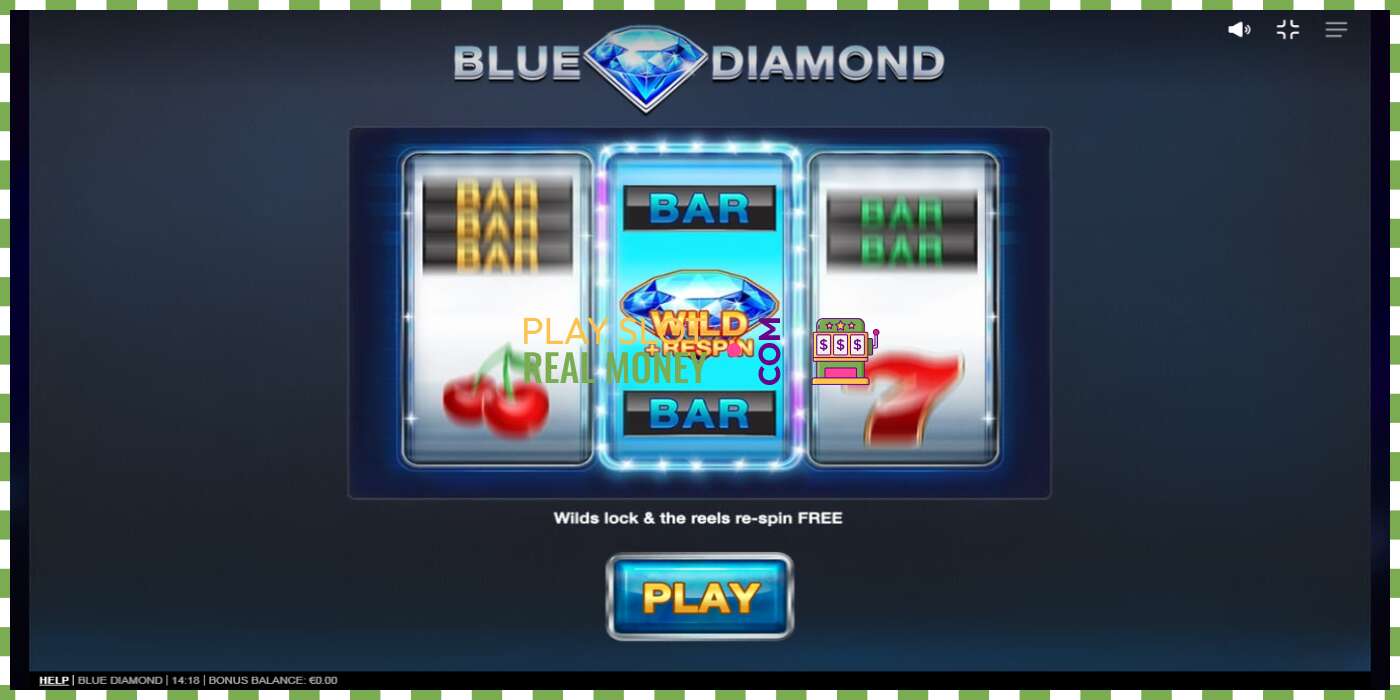 Slot Blue Diamond for real money, picture - 1