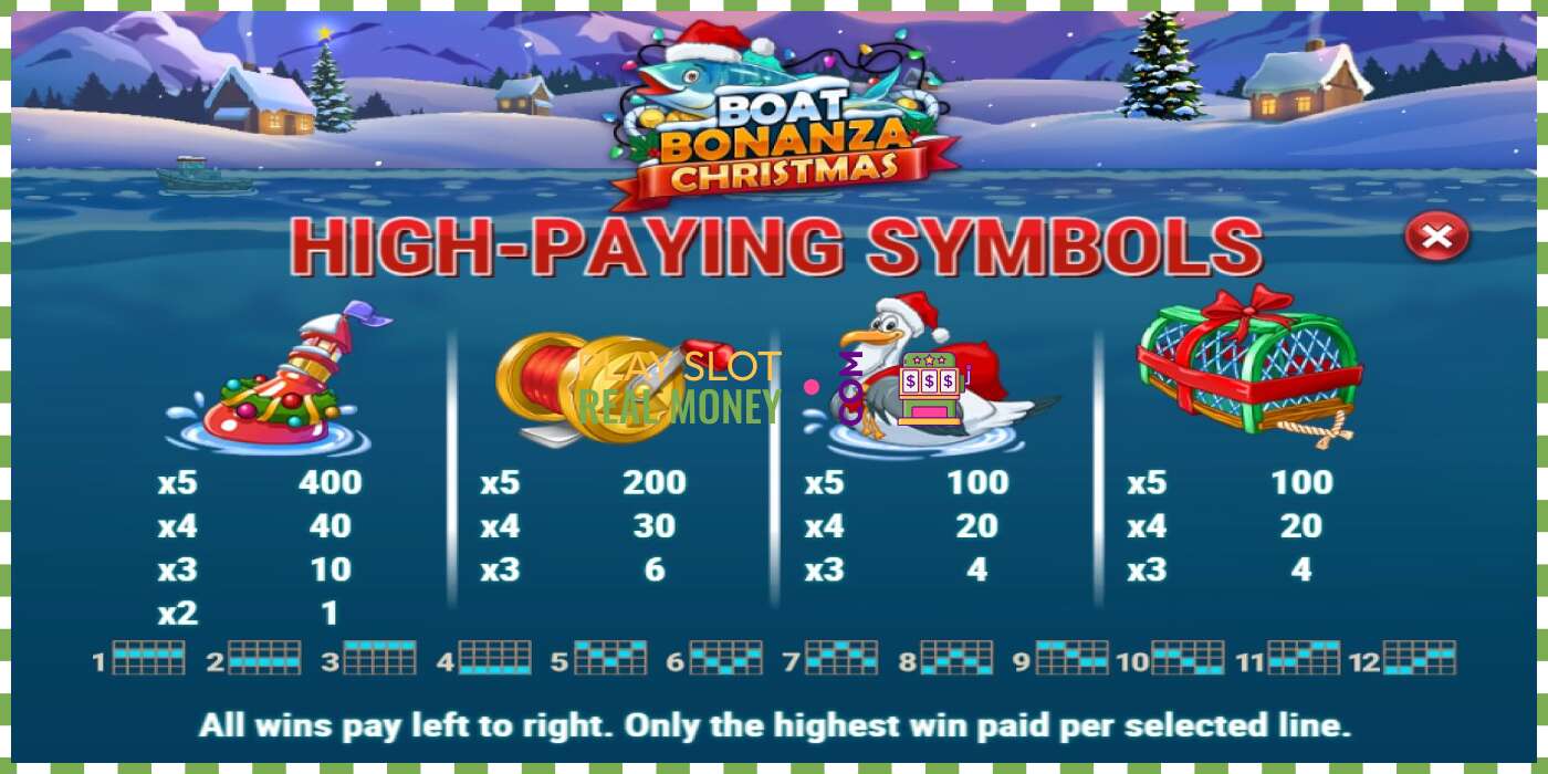 Слот Boat Bonanza Christmas на реальные деньги, картинка - 5