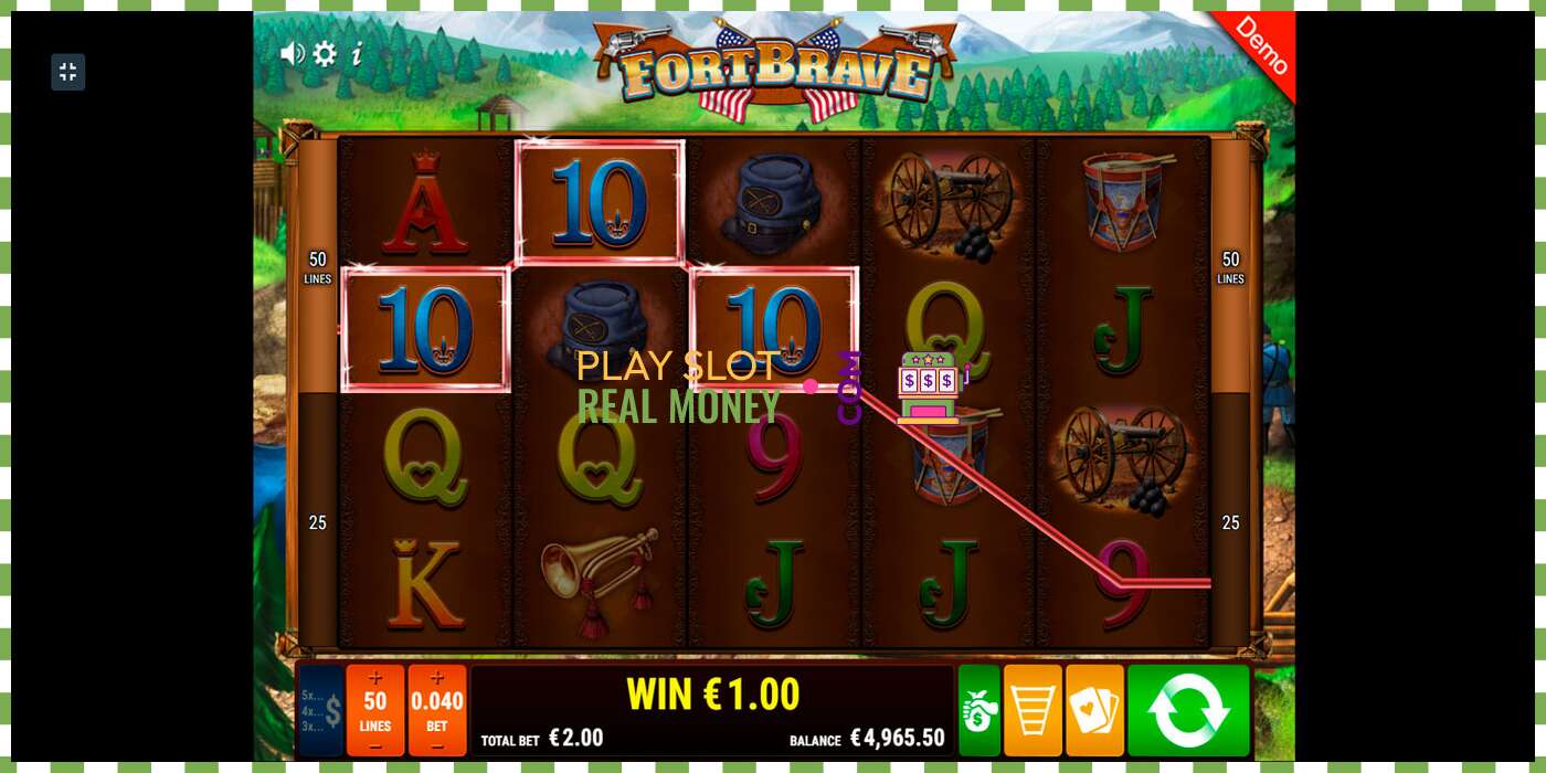 Slot Fort Brave for rigtige penge, billede - 4