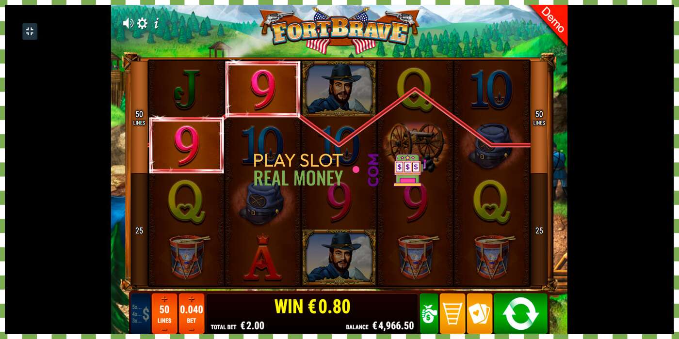 Slot Fort Brave for rigtige penge, billede - 6