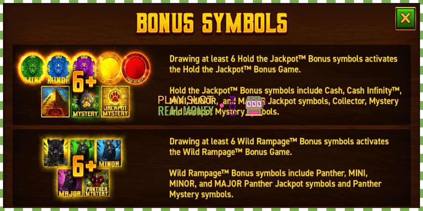 Слот Mighty Wild: Panther Grand Gold Edition Halloween Jackpots на реальные деньги, картинка - 5