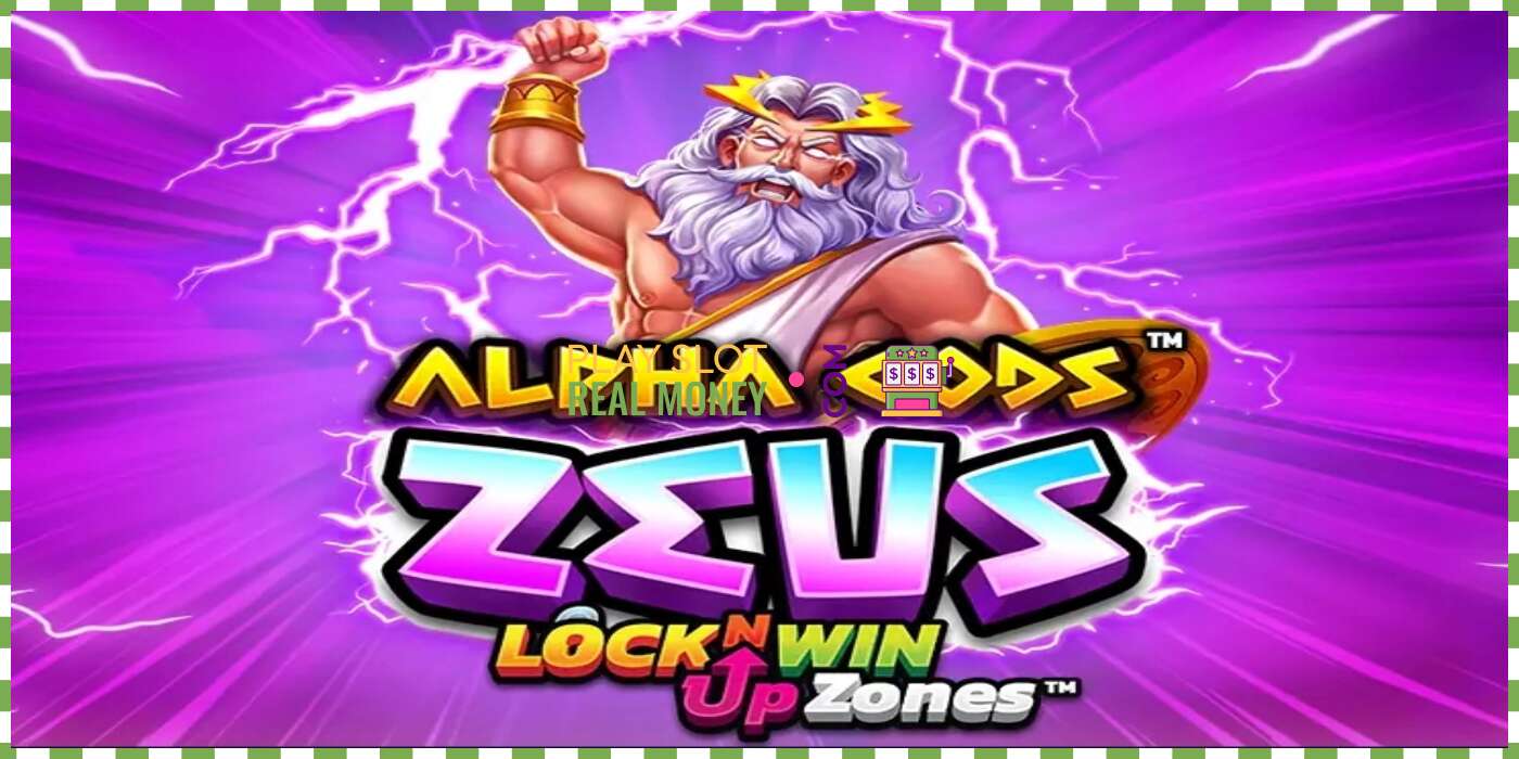 Слот Alpha Gods: Zeus на реальные деньги, картинка - 1