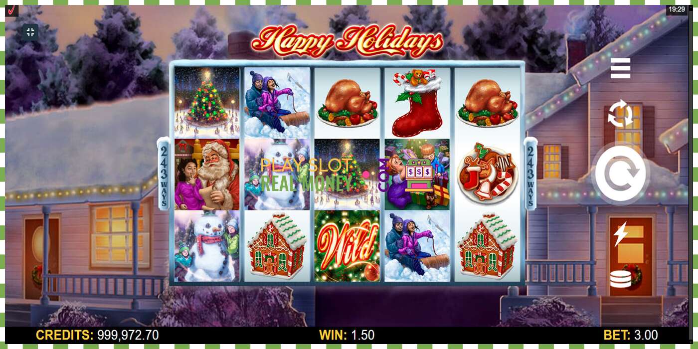 Slot Happy Holidays por dinheiro real, foto - 4