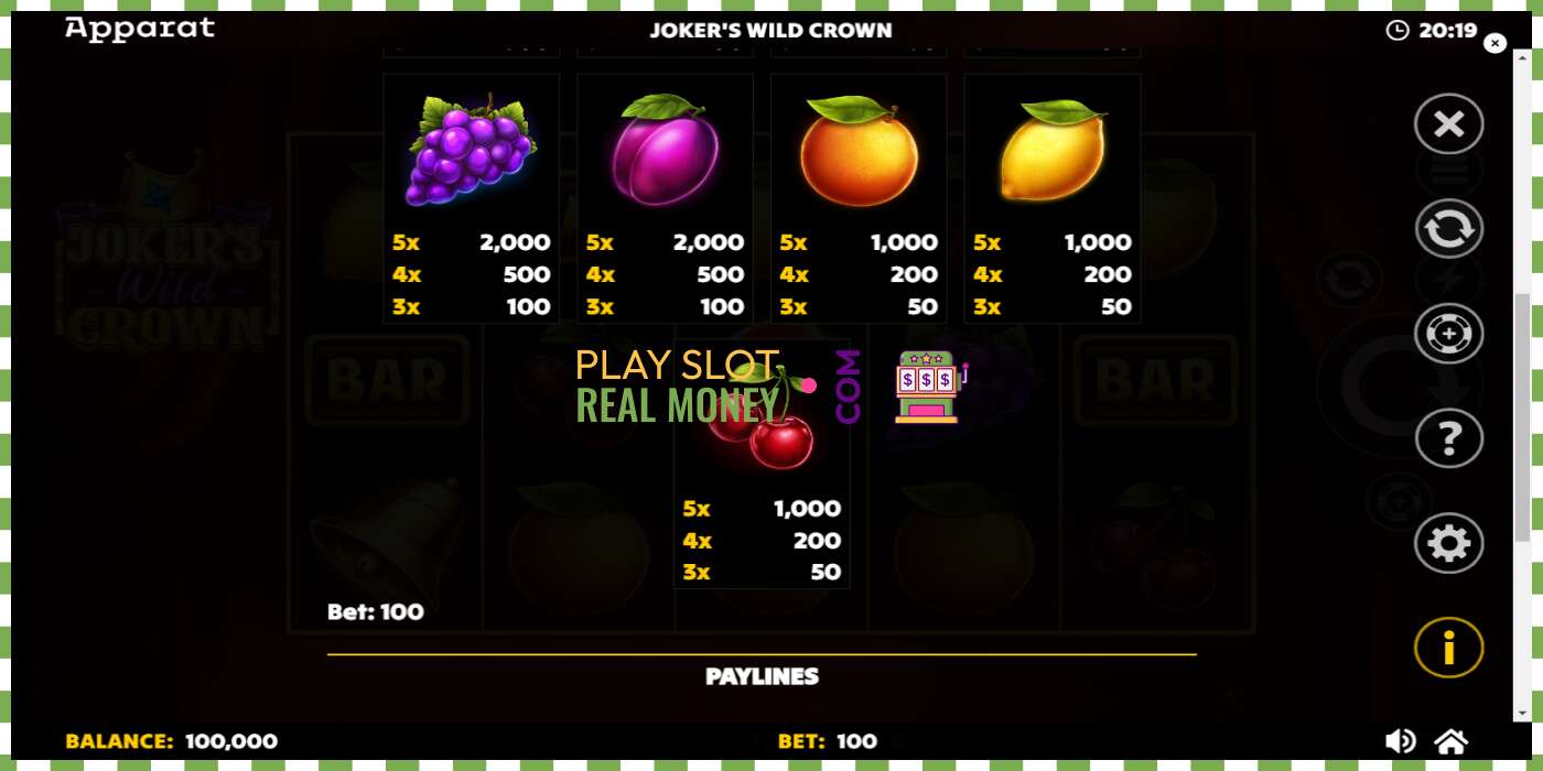 Слот Jokers Wild Crown Diamond Treasures на реальные деньги, картинка - 6