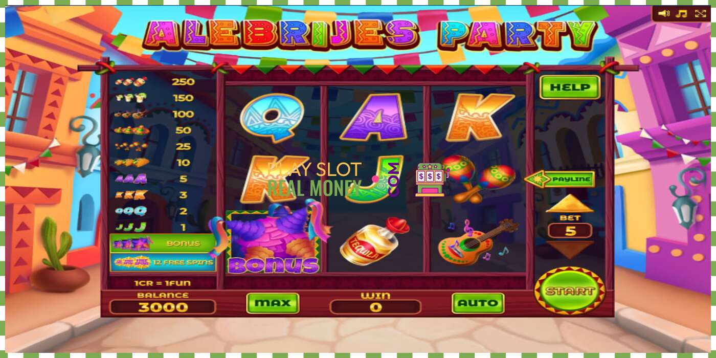 Slot Alebrijes Party 3x3 für echtes geld, bild - 1