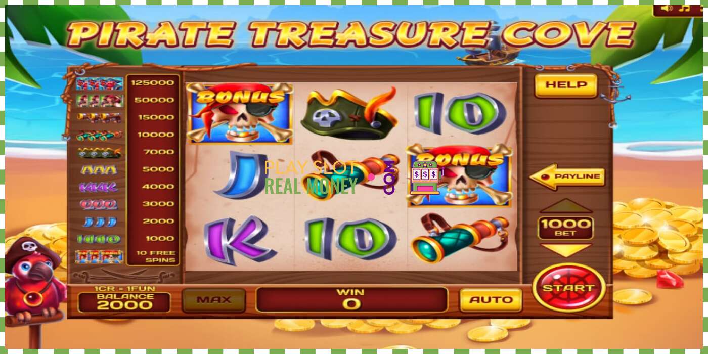 Слот Pirate Treasure Cove Pull Tabs на реальные деньги, картинка - 2