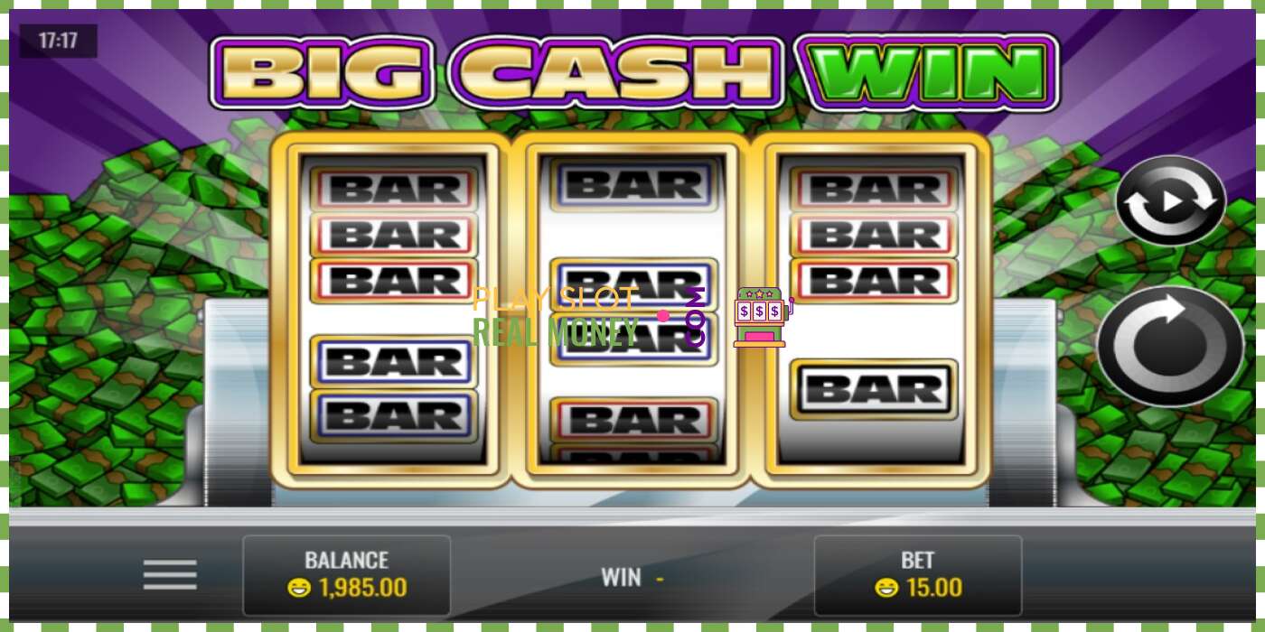 Слот Big Cash Win на реальные деньги, картинка - 1