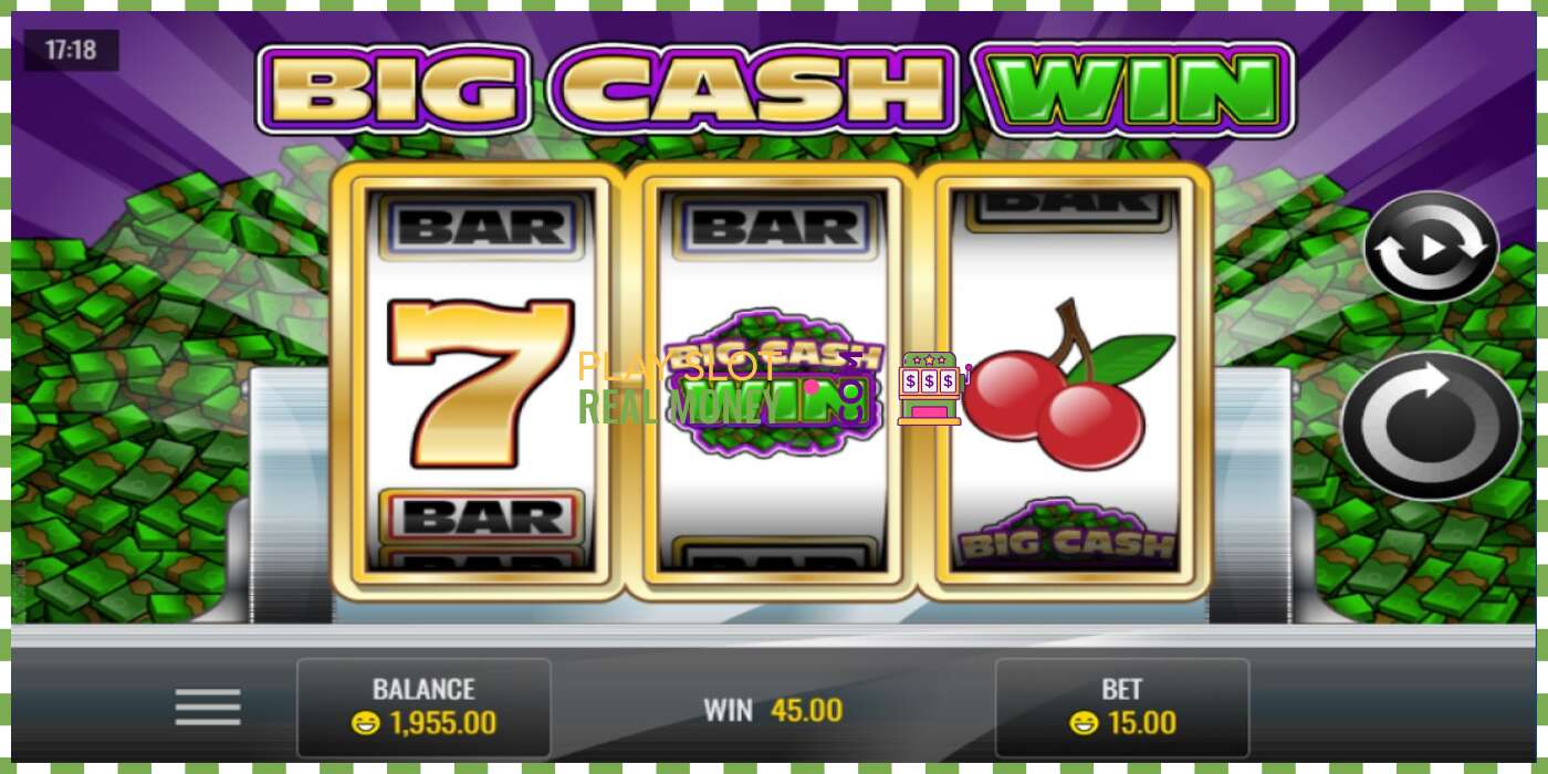 Слот Big Cash Win на реальные деньги, картинка - 3