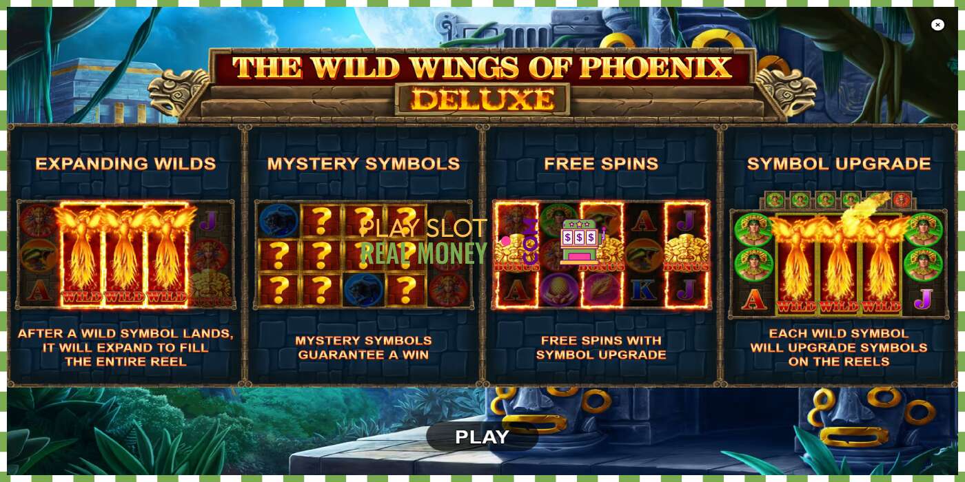 Слот The Wild Wings of Phoenix Deluxe на реальные деньги, картинка - 1