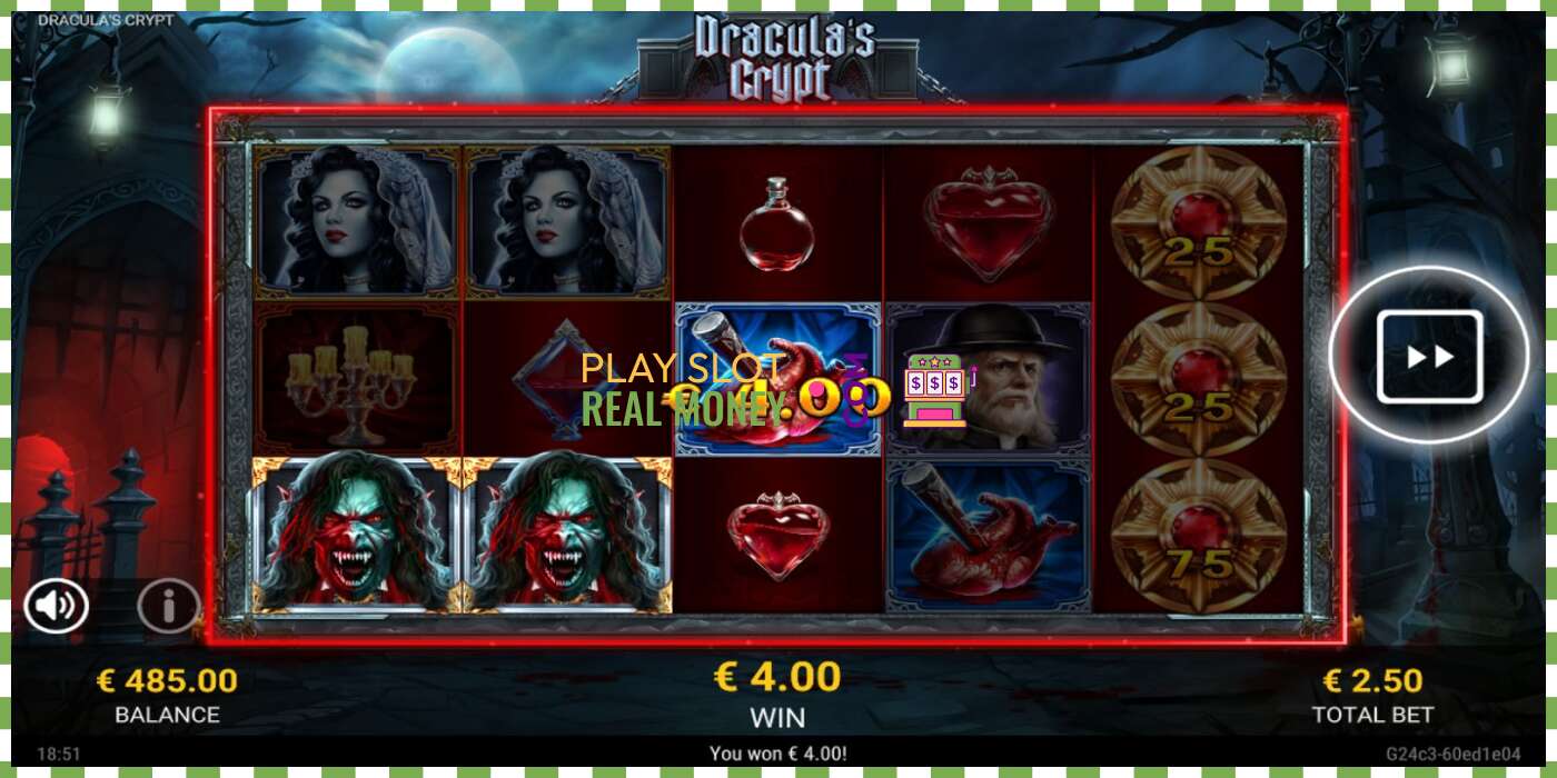 Sleuf Draculas Crypt voor echt geld, foto - 3