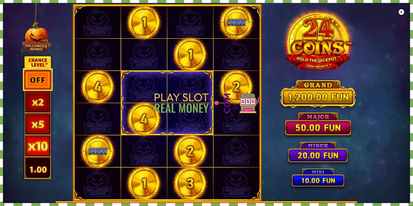 Слот 24 Coins Halloween Jackpots на реальные деньги, картинка - 2