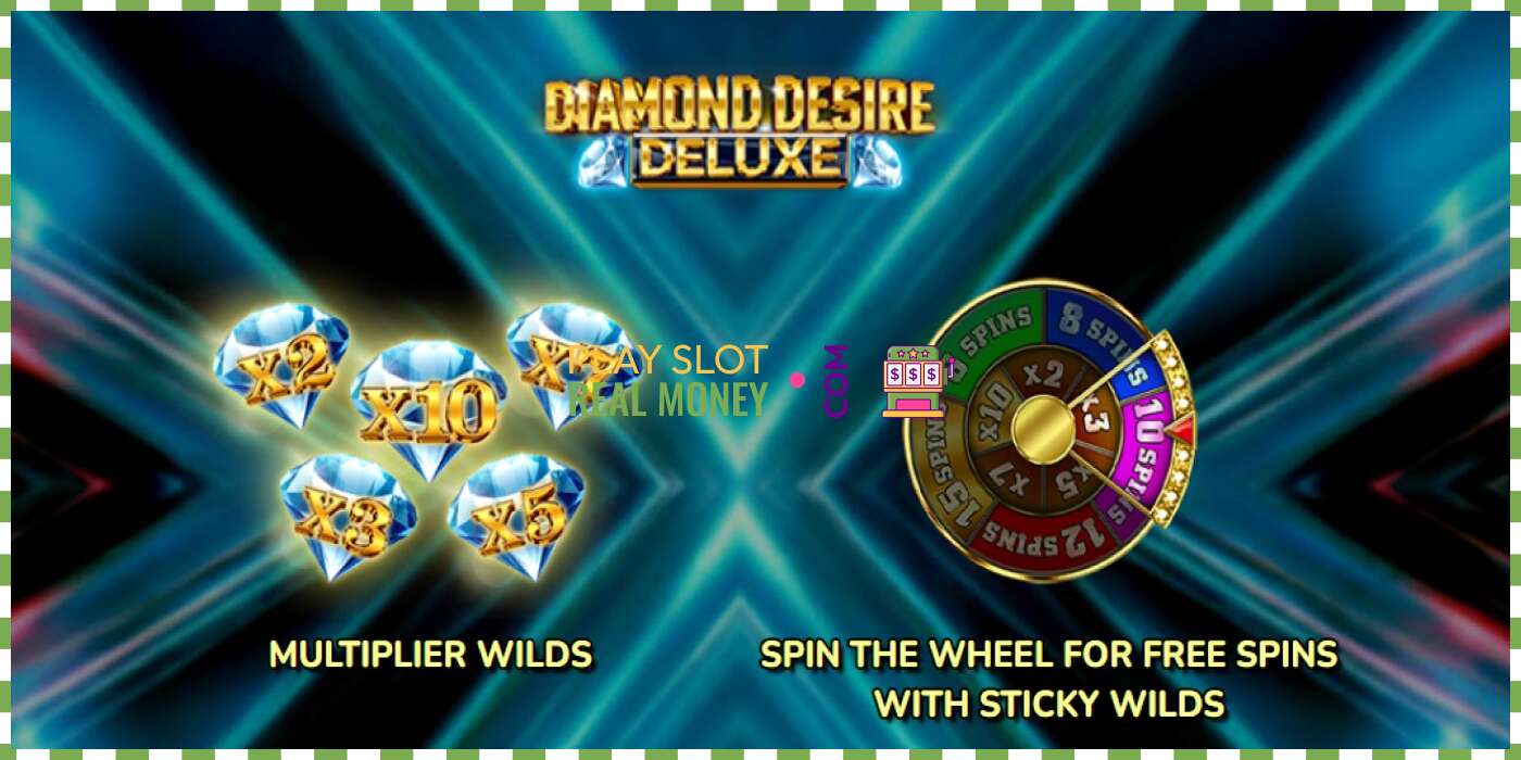 Слот Diamond Desire Deluxe на реальные деньги, картинка - 4