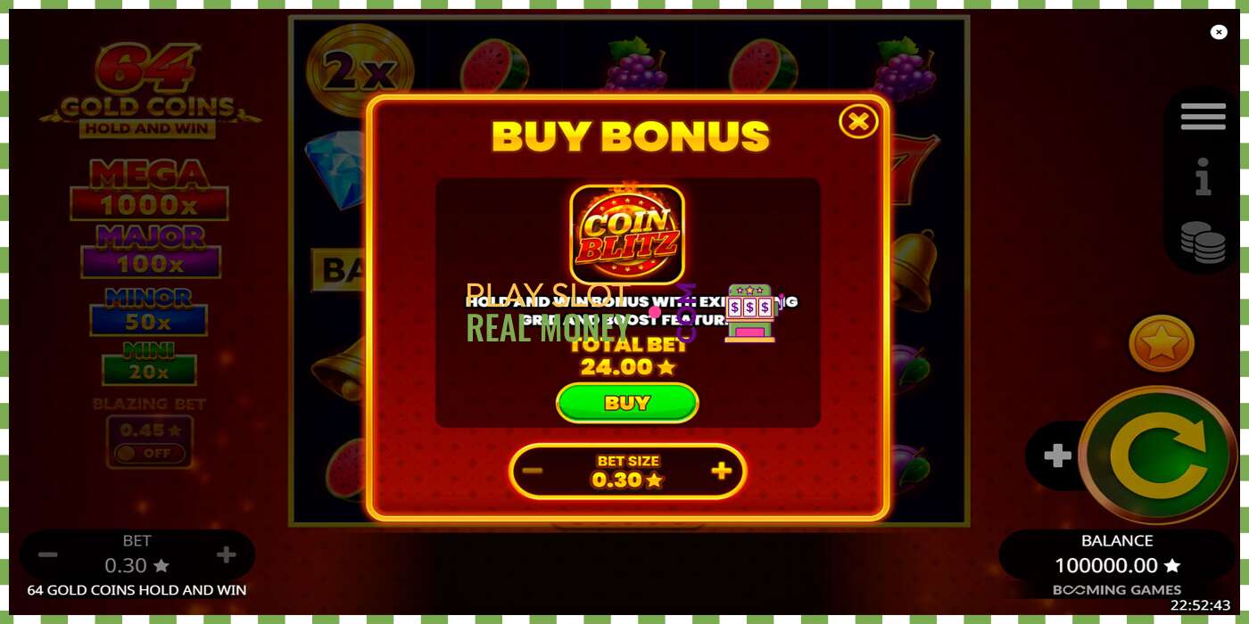 Слот 64 Gold Coins Hold and Win на реальные деньги, картинка - 5