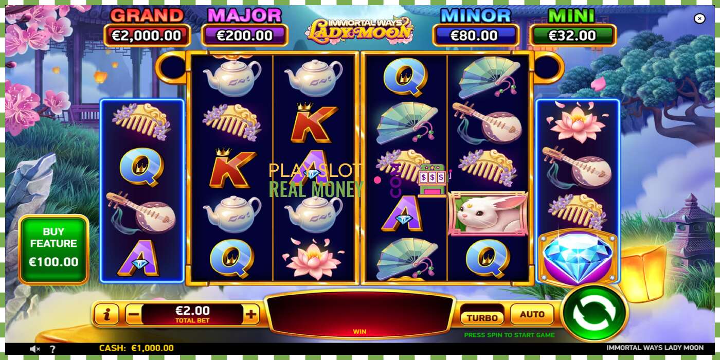 Slot Immortal Ways Lady Moon untuk wang sebenar, gambar - 2