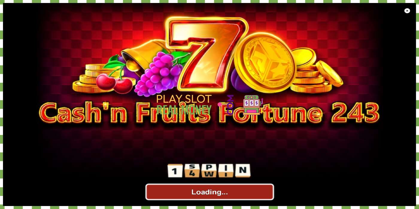 Слот Cashn Fruits Fortune 243 на реальные деньги, картинка - 1