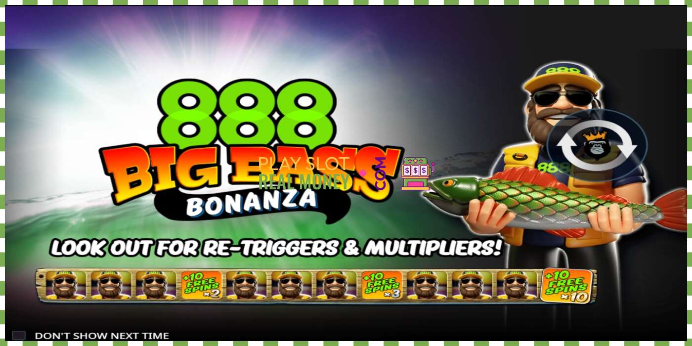 Слот 888 Big Bass Bonanza на реальные деньги, картинка - 1