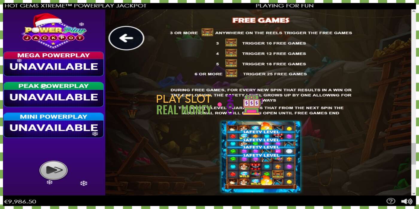 Slot Hot Gems Xtreme PowerPlay Jackpot za skutočné peniaze, obrázok - 6