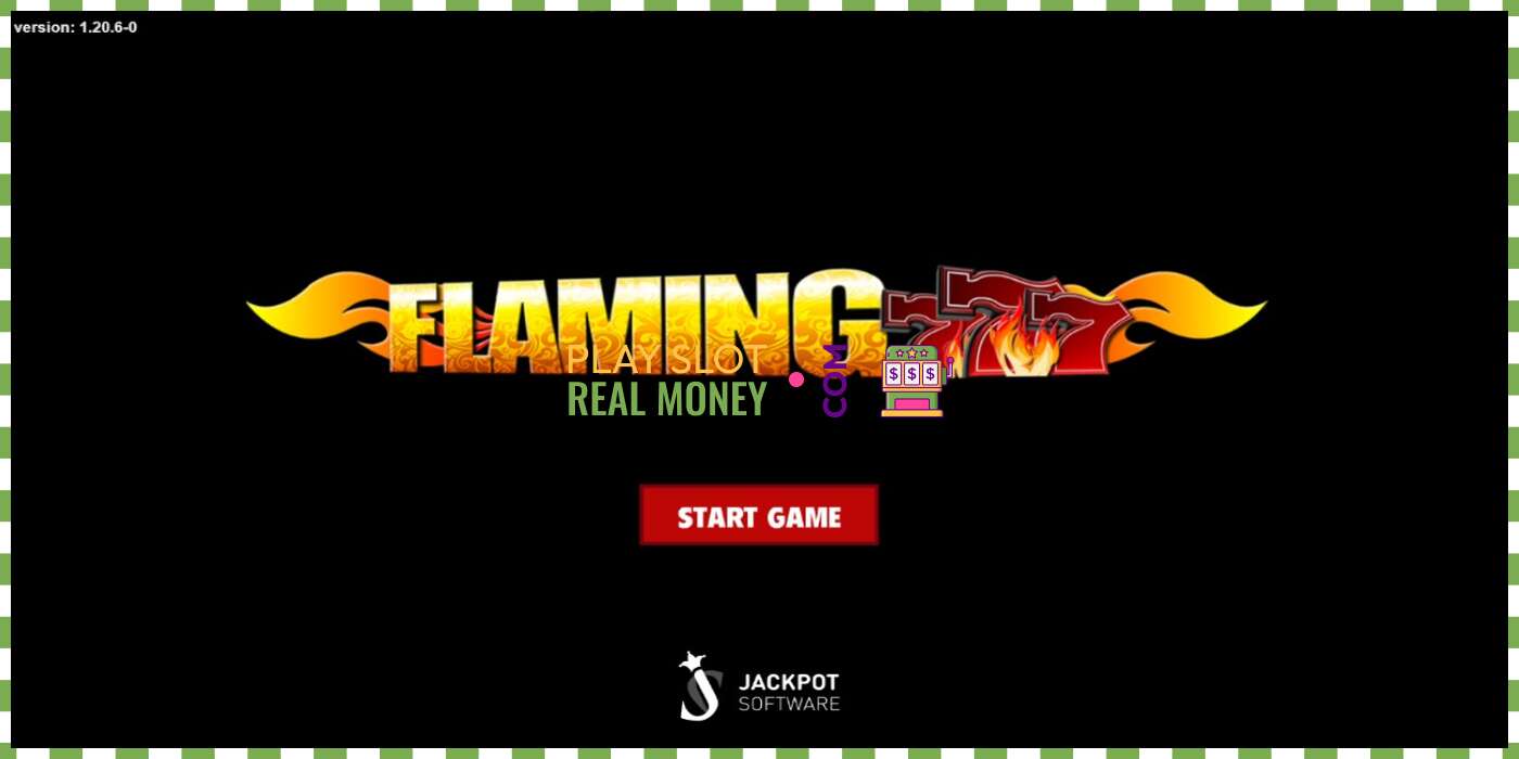 Slot Flaming 777 untuk wang sebenar, gambar - 1