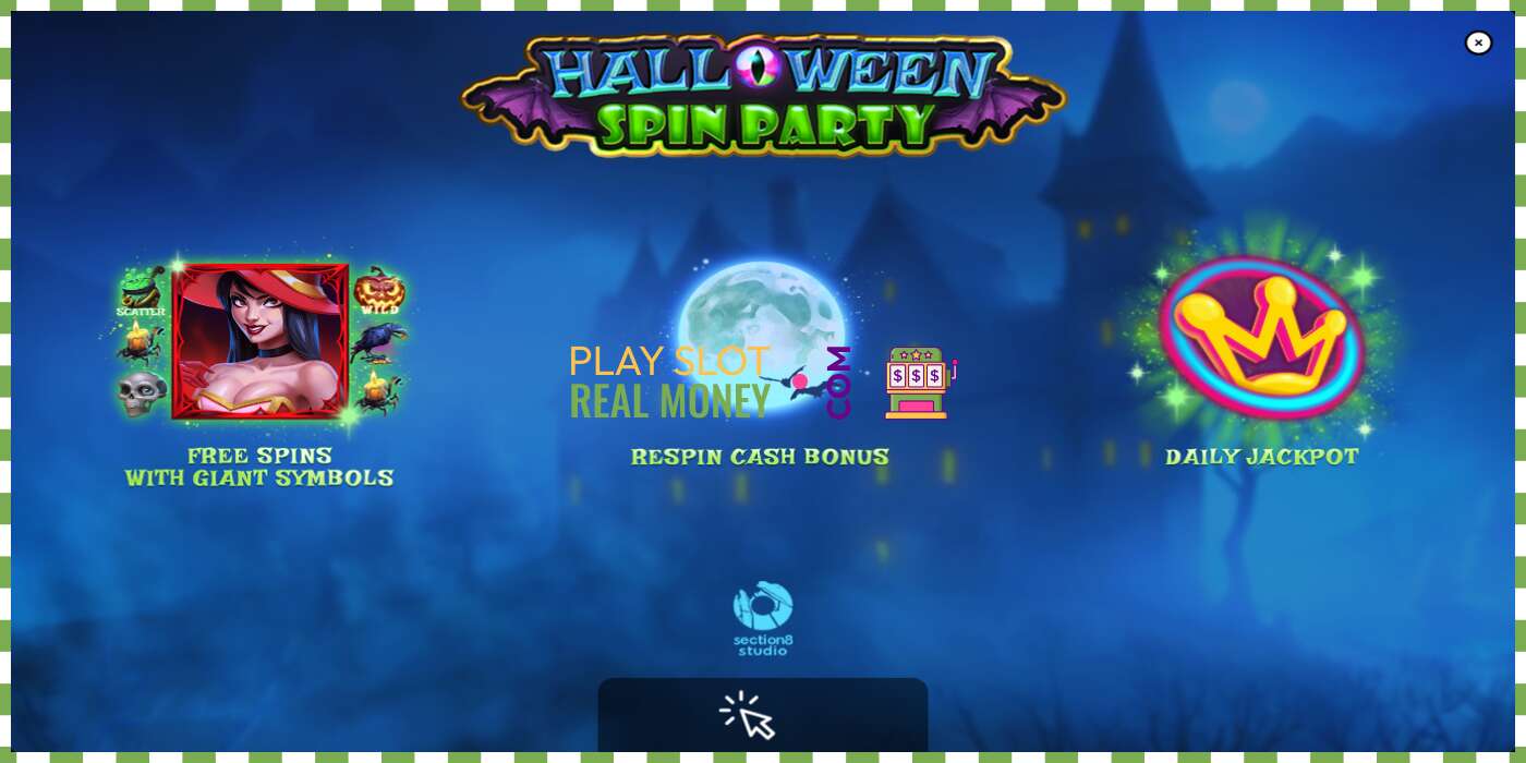 Слот Halloween Spin Party на реальные деньги, картинка - 1