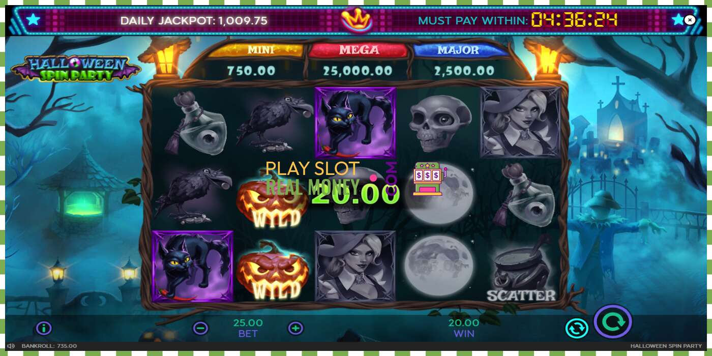 Слот Halloween Spin Party на реальные деньги, картинка - 6