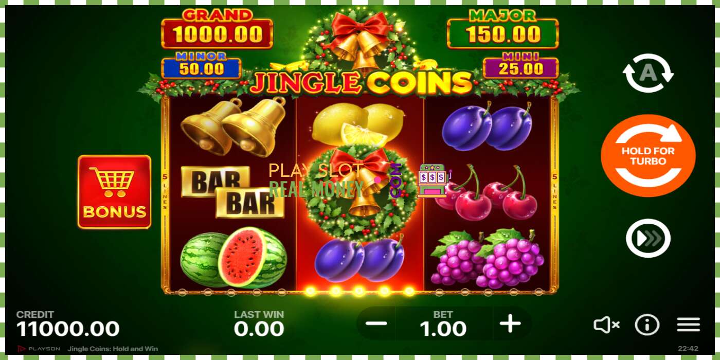 Слот Jingle Coins на реальные деньги, картинка - 2