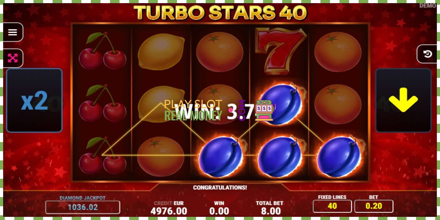 Слот Turbo Stars 40 на реальные деньги, картинка - 3