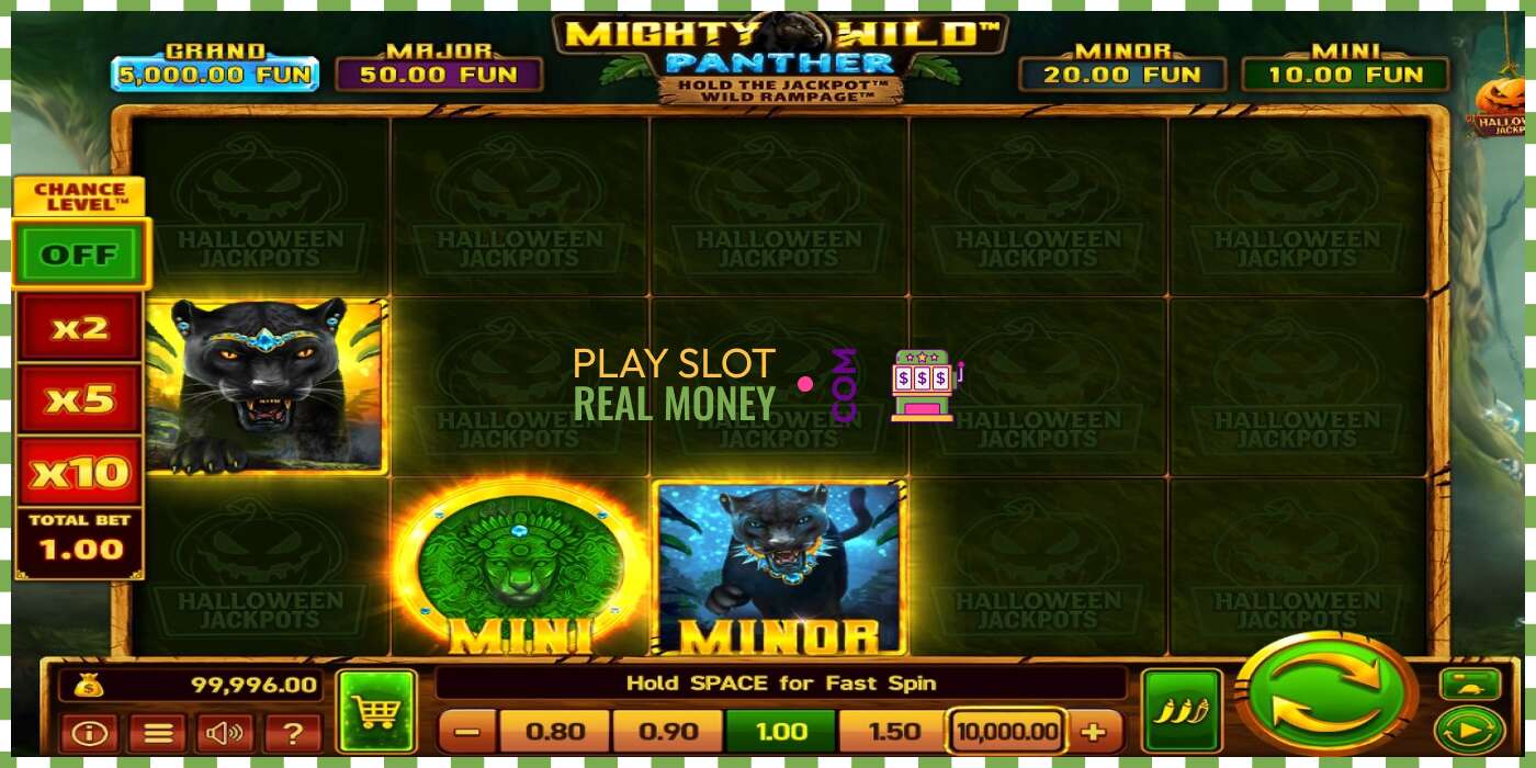 Слот Mighty Wild: Panther Grand Diamond Edition Halloween Jackpots на реальные деньги, картинка - 2