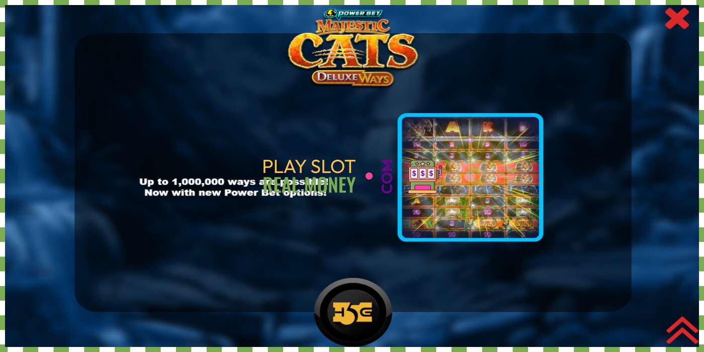 Слот Majestic Cats DeluxeWays на реальные деньги, картинка - 1