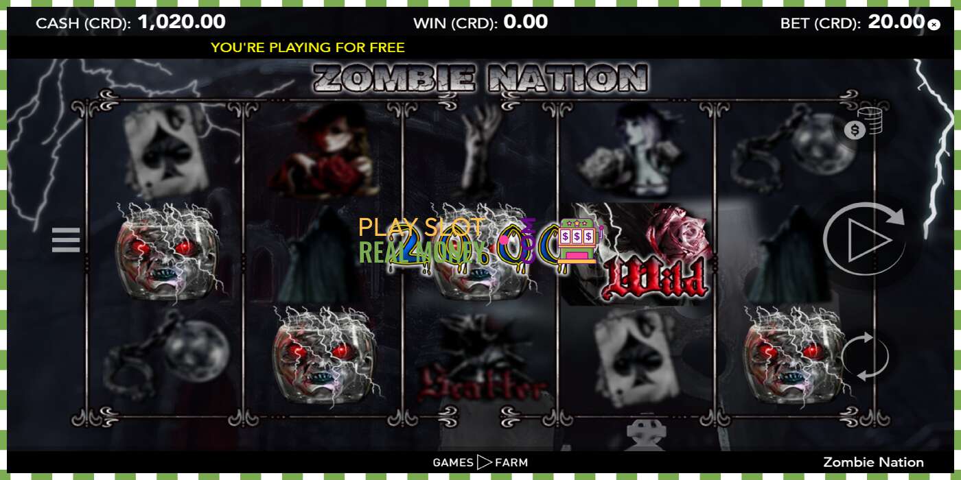 Slot Zombie Nation for rigtige penge, billede - 3