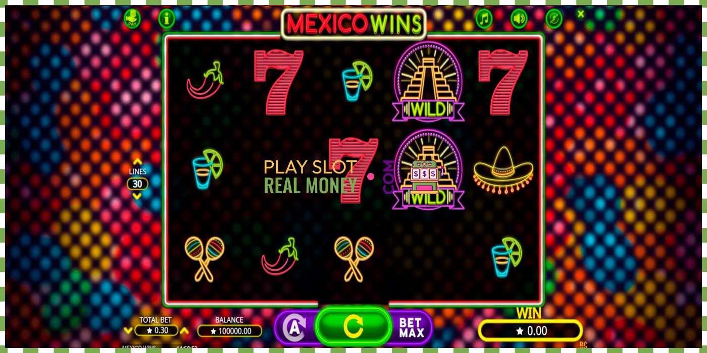 Slot Mexico Wins për para të vërteta, foto - 1