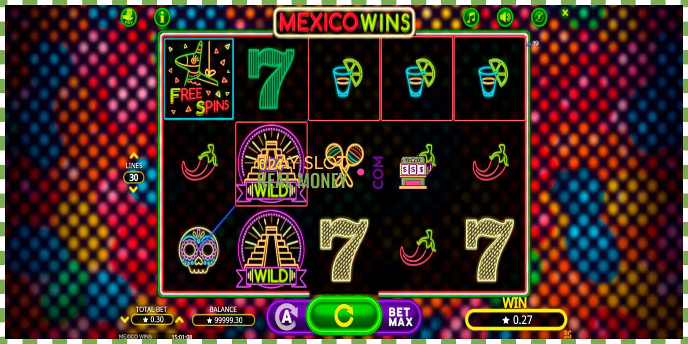 Slot Mexico Wins për para të vërteta, foto - 5