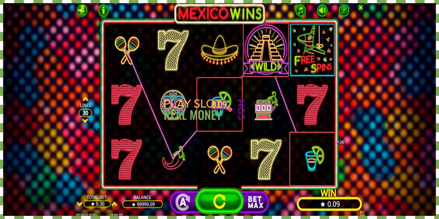 Slot Mexico Wins për para të vërteta, foto - 6