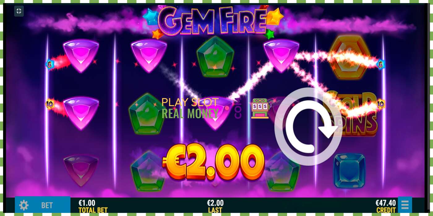 Слот Gem Fire на реальные деньги, картинка - 3