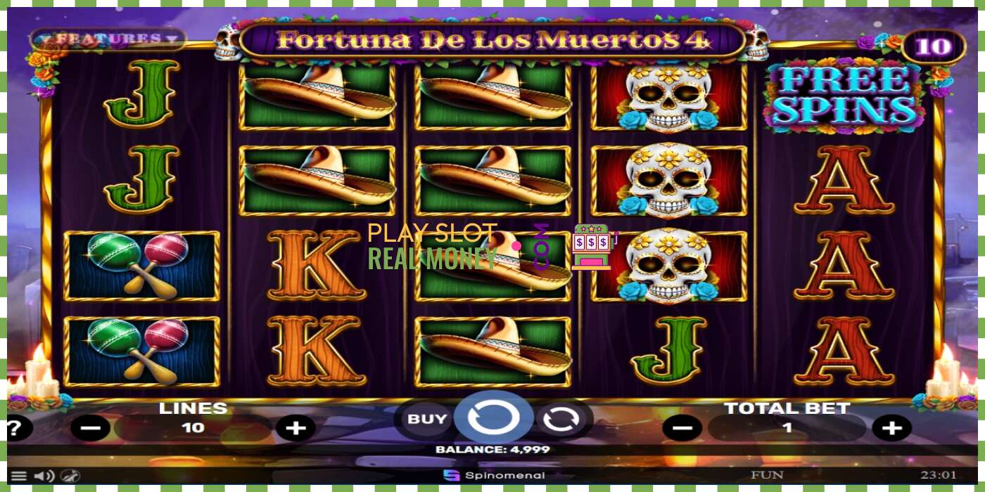 Slot Fortuna De Los Muertos 4 za skutočné peniaze, obrázok - 2