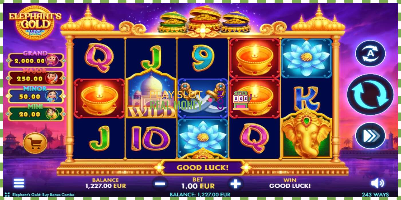 สล็อต Elephants Gold Buy Bonus Combo เพื่อเงินจริงรูปภาพ - 2