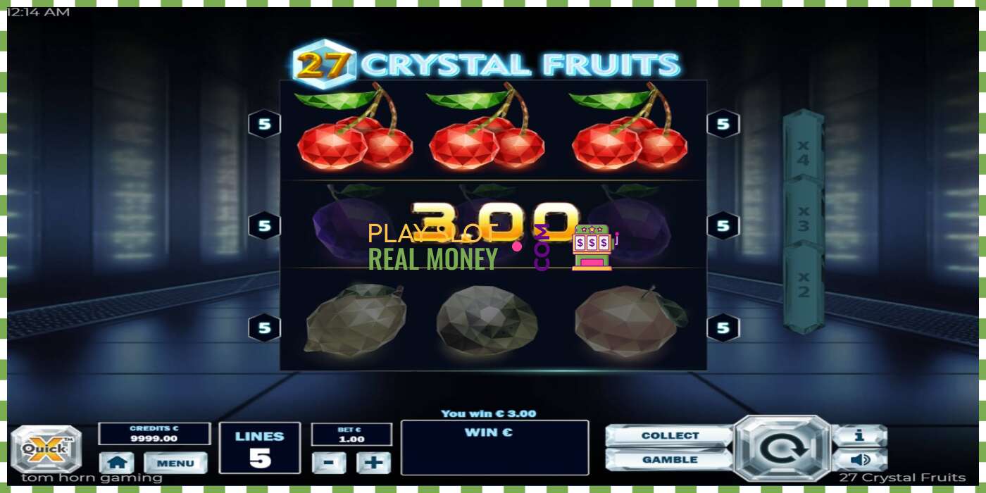 Слот 27 Crystal Fruits на реальные деньги, картинка - 3