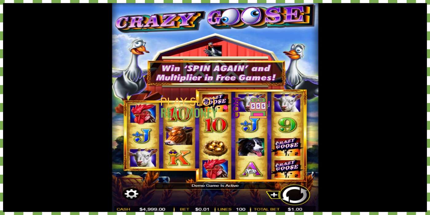 Slot Crazy Goose za skutočné peniaze, obrázok - 1