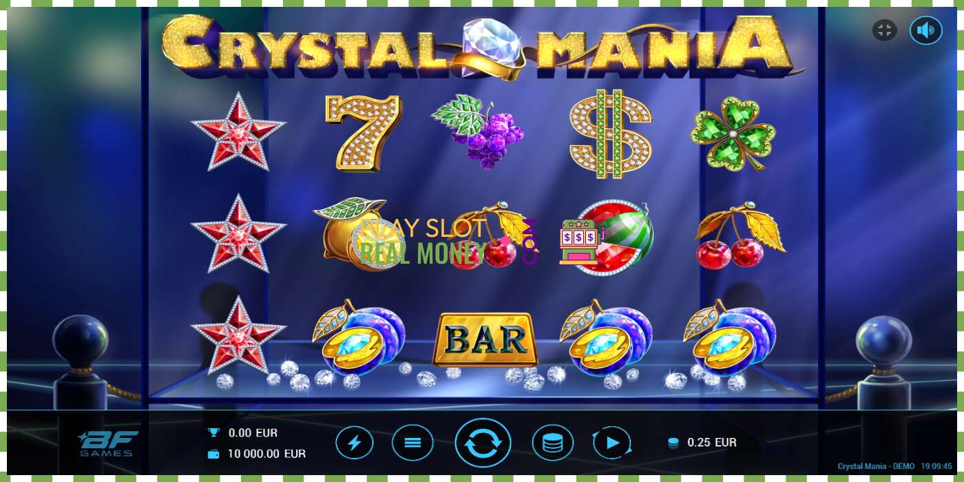 Слот Crystal Mania на реальные деньги, картинка - 1