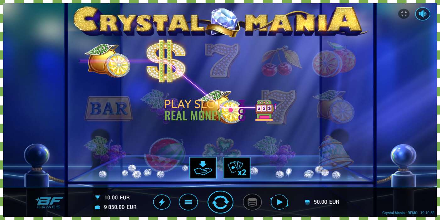 Слот Crystal Mania на реальные деньги, картинка - 2