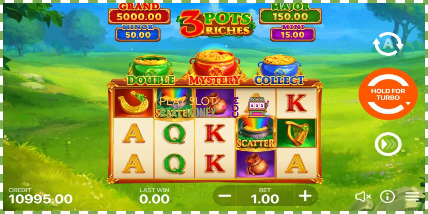 Слот 3 Pots Riches: Hold and Win на реальные деньги, картинка - 3