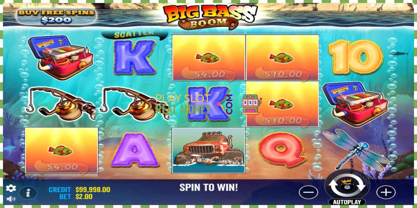 Slot Big Bass Boom za skutočné peniaze, obrázok - 2