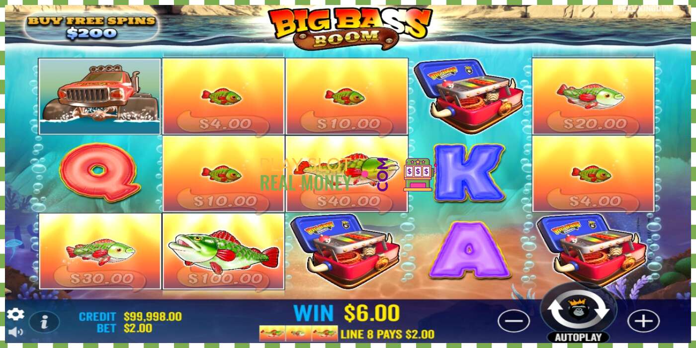 Slot Big Bass Boom za skutočné peniaze, obrázok - 3