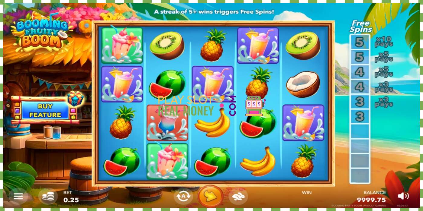 Слот Booming Fruity Boom на реальные деньги, картинка - 2