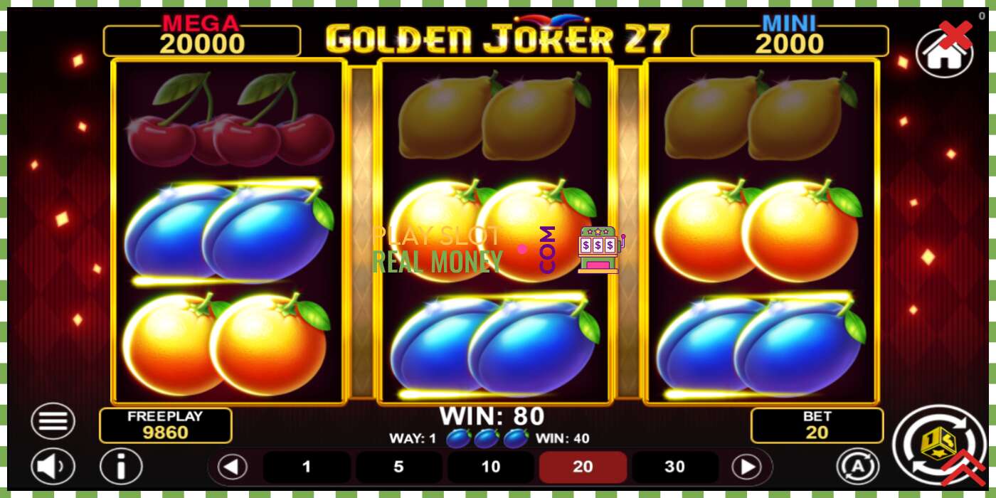 Слот Golden Joker 27 Hold & Win на реальные деньги, картинка - 4