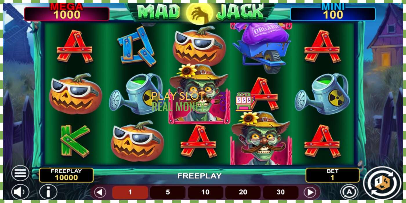 Слот Mad Jack Hold & Win за прави новац, слика - 1