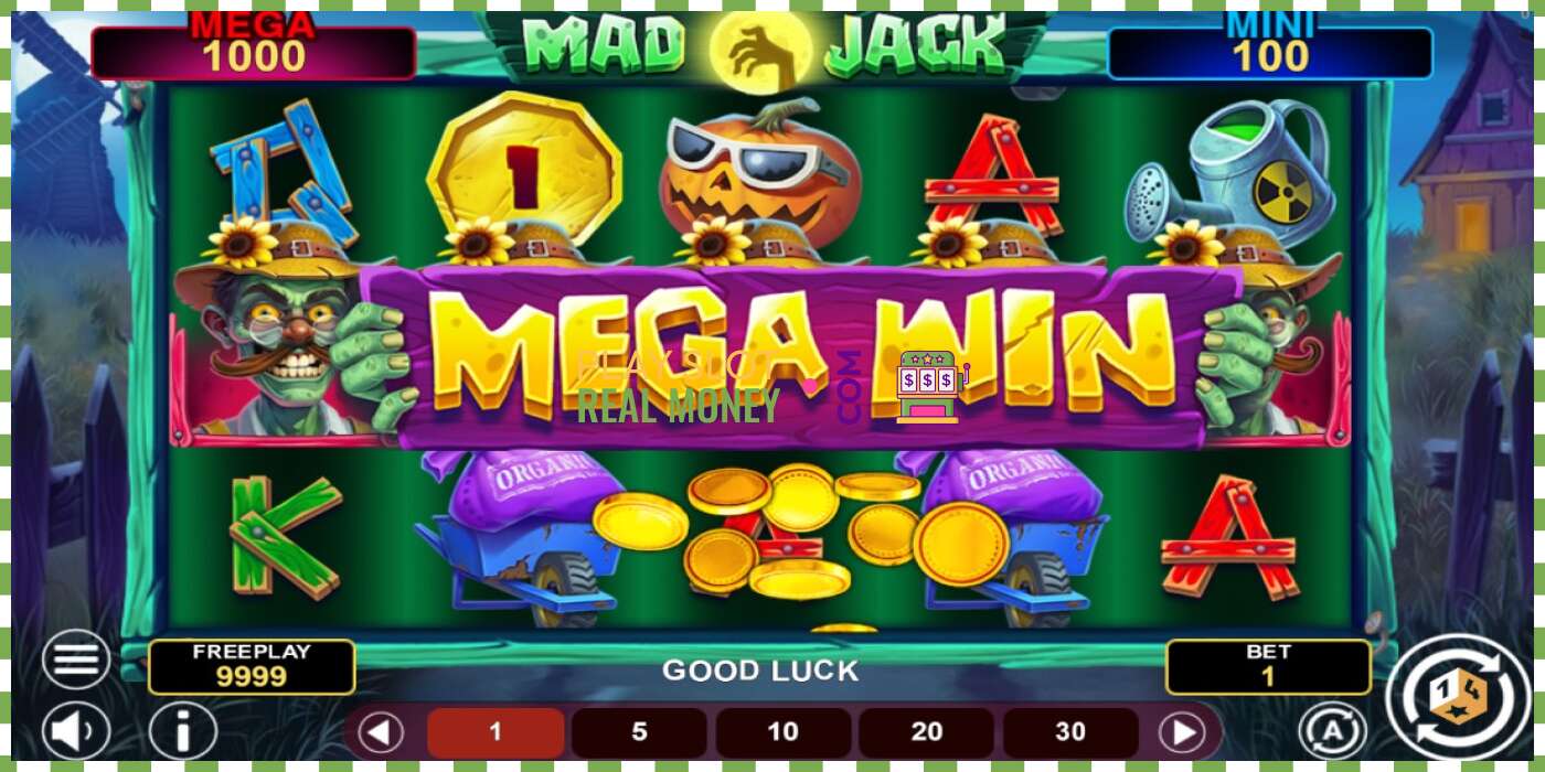 Spår Mad Jack Hold & Win för riktiga pengar, bild - 2