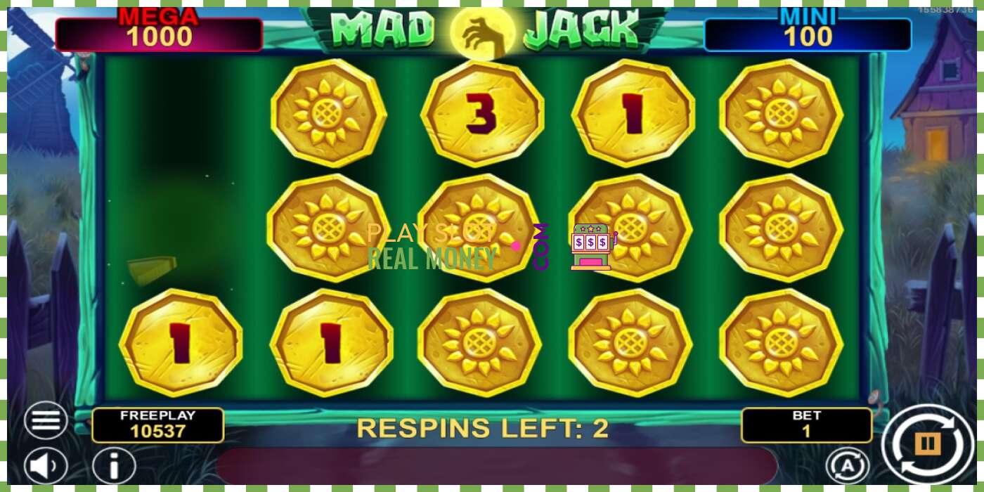 Spår Mad Jack Hold & Win för riktiga pengar, bild - 3