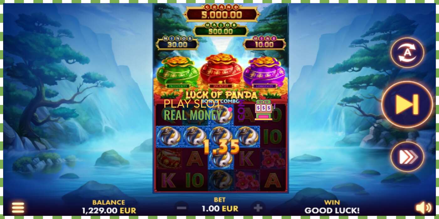 Слот Luck of Panda Bonus Combo за прави новац, слика - 2