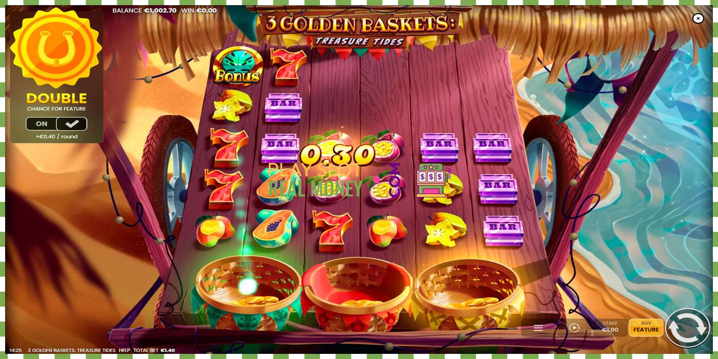 Слот 3 Golden Baskets: Treasure Tides на реальные деньги, картинка - 3